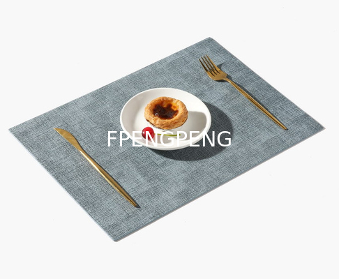 Nordic Instagram Square Leather Dining Mat Double sided Home Hotel Western Dining Mat Waterproof and Thermal Insulation