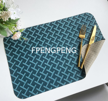 Home Decor Products table mat with dot backing top unique for room decor