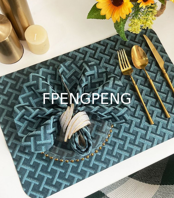 Effortlessly Enhance Your Space with Our B2B Home Decor Products table mat with dot backing