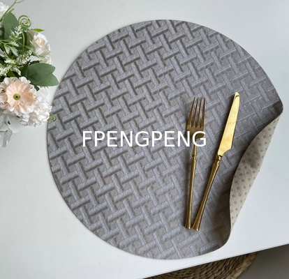 Home Decor Products table mat with dot backing top unique for room decor