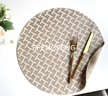Home Decor Products table mat with dot backing top unique for room decor