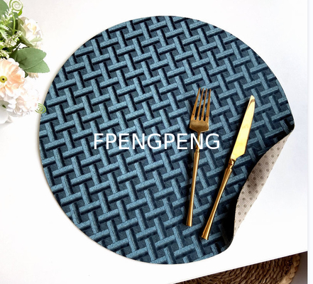 Home Decor Products table mat with dot backing top unique for room decor