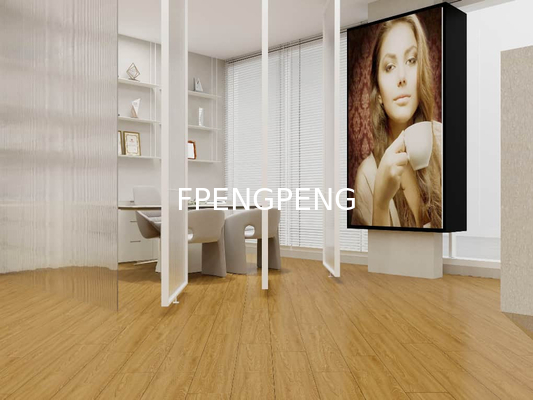Wear Layer 0.3mm PVC Floor with Simple Color Surface Treatment for Customized Requests