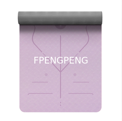 Eco-friendly and Non-toxic Yoga Mat 183cm X 61cm for Yoga Practice TPE yoga excercise Mat