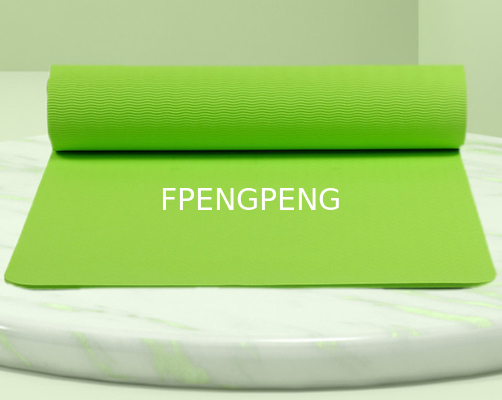 Non-Slip Yoga Mat for Exercise 183cm X 61cm Package Includes 1 X TPE Mat