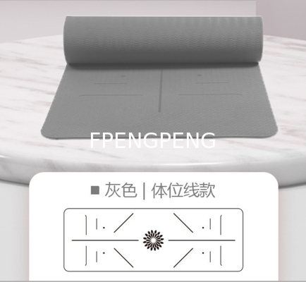 Manufacturing TPE Yoga Mat in Various Color Choices for PVC Material