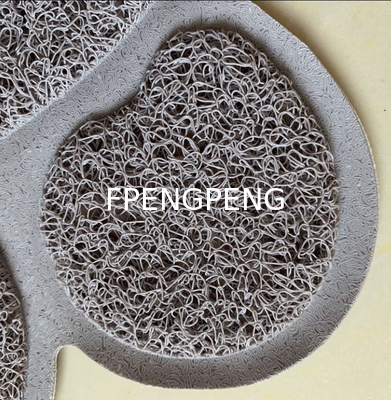 PVC Pet Mat, PVC Coil Mat  Brushed and Sprayed with 8-shaped Eight Shaped Dirt Resistant Thickened Cat Mat