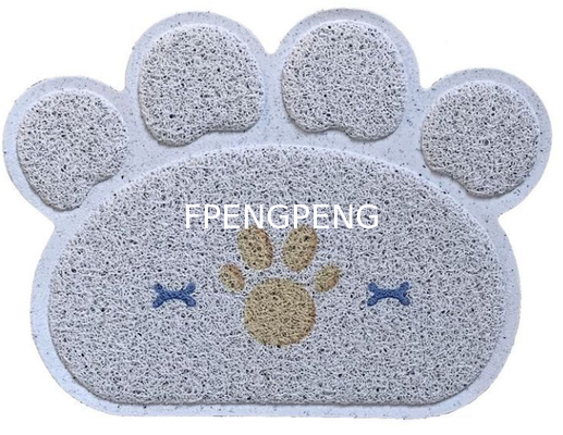 Upgrade Your Flooring with PVC Coil Mat Customizable and Affordable Pet dining mats, foot mats, cat litter mats