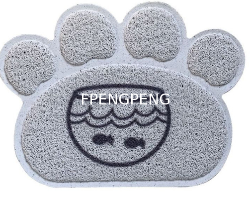 Upgrade Your Flooring with PVC Coil Mat Customizable and Affordable Pet dining mats, foot mats, cat litter mats