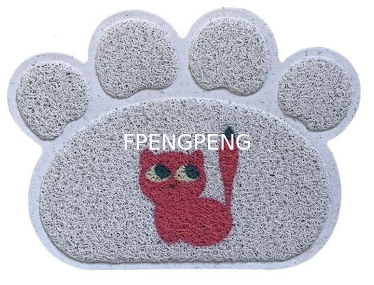 Upgrade Your Flooring with PVC Coil Mat Customizable and Affordable Pet dining mats, foot mats, cat litter mats