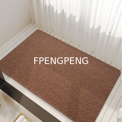 1.5kg/m2-4.5kg/m2 PVC Coil Mat with Customizable Pattern 1.22m Width Plain Soft for Bathroom Use with Anti Slip Backing