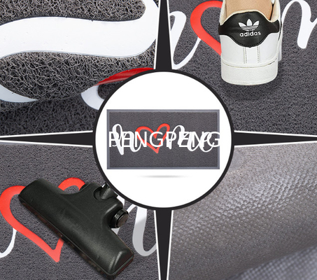 6-12mm Thickness Anti Slip Flooring with Customizable Pattern PVC Coil mat ECO Material