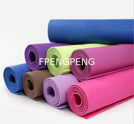 6mm PVC Mat for Exercise Non-Toxic and Eco-Friendly Material PVC Yoga Mat for Excercise