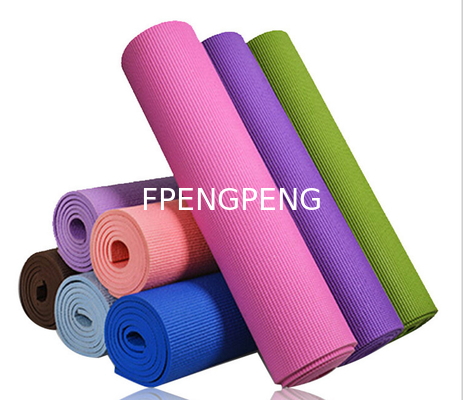 6mm PVC Mat for Exercise Non-Toxic and Eco-Friendly Material PVC Yoga Mat for Excercise