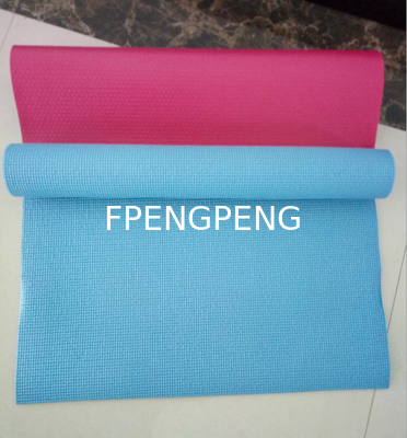 6mm PVC Mat for Exercise Non-Toxic and Eco-Friendly Material PVC Yoga Mat for Excercise