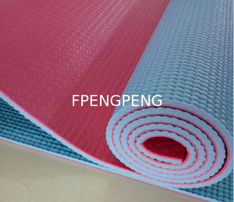 6mm PVC Mat for Exercise Non-Toxic and Eco-Friendly Material PVC Yoga Mat for Excercise