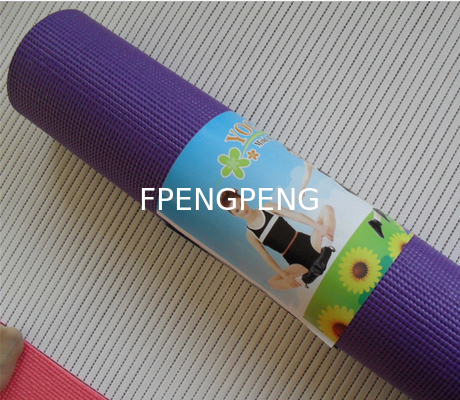 6mm PVC Mat for Exercise Non-Toxic and Eco-Friendly Material PVC Yoga Mat for Excercise