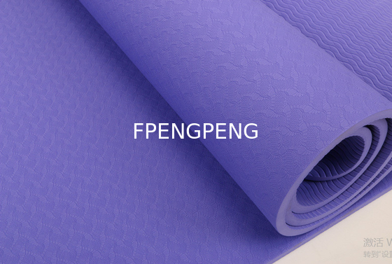 GYM EXCERCISE MAT TPE YOGA MAT BLUE COLOR YOGA MAT FORAMAZON HIGH QUALITY YOGA MAT