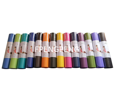 Folding Excercise Yoga Mat various color yoga mat Good Quality Eco friendly Printed Yoga Mat