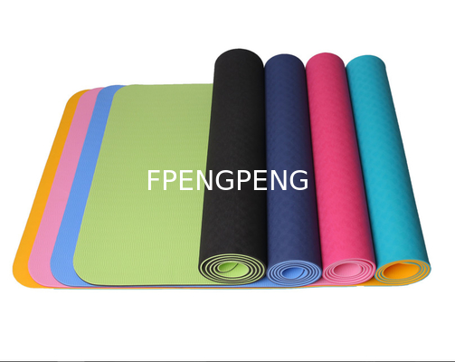 Folding Excercise Yoga Mat various color yoga mat Good Quality Eco friendly Printed Yoga Mat