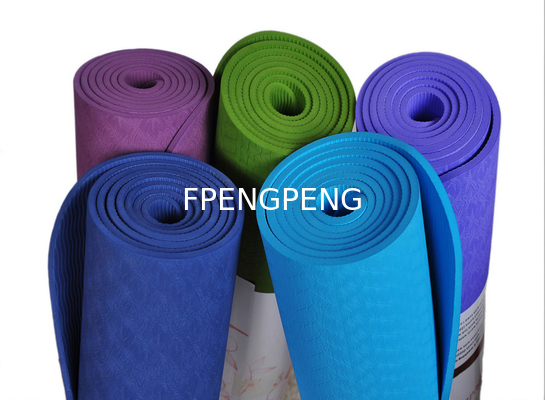 Folding Excercise Yoga Mat various color yoga mat Good Quality Eco friendly Printed Yoga Mat