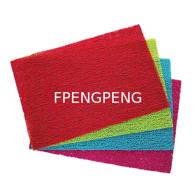 Family and banquet oval table PVC mat Silk ring mat on dinner table use