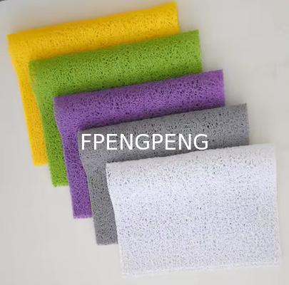 Family and banquet oval table PVC mat Silk ring mat on dinner table use