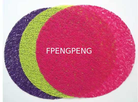 Create a Cozy and Inviting Home with Our Home Decor PVC Products Family and banquet oval table PVC mat