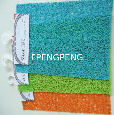 Oval Shape Dinner Mat Affordable Home Decor PVC Products New Home Decor Mat Spray Silk Meal Mat
