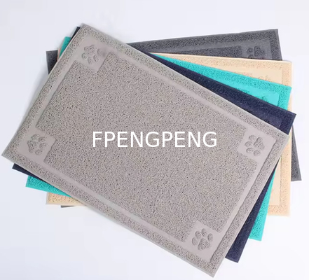 Pet Accessories Animal Durable Anti Slip Waterproof trapper food pet cat litter mat