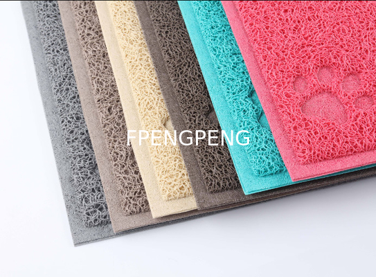Animal Durable Anti Slip Waterproof trapper food pet cat litter mat Pet Accessories