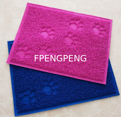 washable door mats PVC Coil Door Anti Slip Kitchen Bathroom Cartoon Expression Hallway Floor Mat