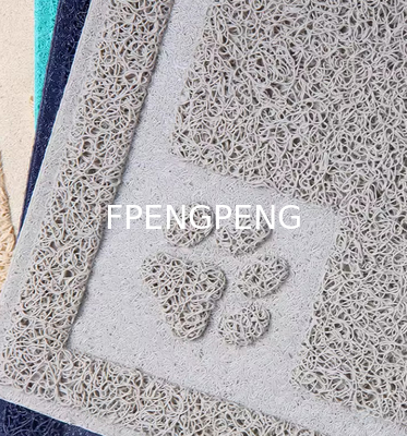 Animal Durable Anti Slip Waterproof trapper food pet cat litter mat Pet Accessories