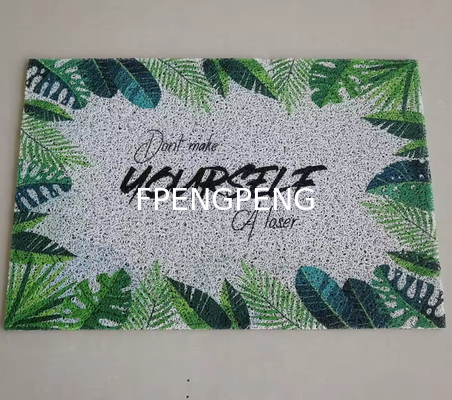 Customered Sizes 1.5kg/m2-4.5kg/m2 PVC Coil Mat with Customizable Pattern 1.22m Width Plain Soft with Anti Slip Backing