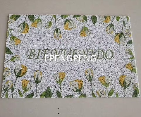 Customered Sizes 1.5kg/m2-4.5kg/m2 PVC Coil Mat with Customizable Pattern 1.22m Width Plain Soft with Anti Slip Backing
