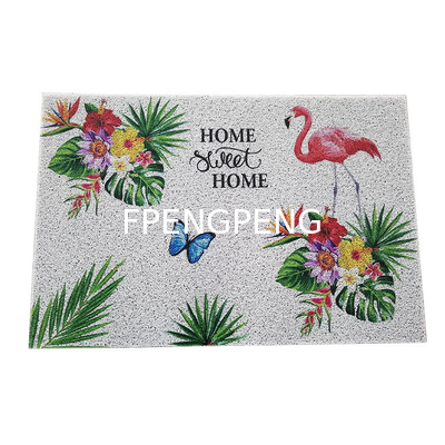 Customered Sizes 1.5kg/m2-4.5kg/m2 PVC Coil Mat with Customizable Pattern 1.22m Width Plain Soft with Anti Slip Backing