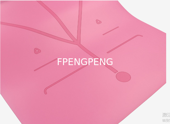 China Supplier New Product Printed non-slip Natural Rubber Yoga Mat Private Label