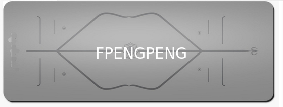 China Supplier New Product Printed non-slip Natural Rubber Yoga Mat Private Label
