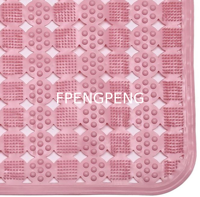 PVC Eco-Friendly Swimming Pool Bathroom Non-Slip Drainage Interlocking Floor Mats