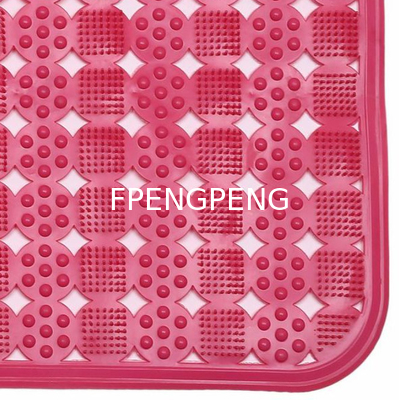 PVC Eco-Friendly Swimming Pool Bathroom Non-Slip Drainage Interlocking Floor Mats