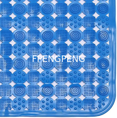 PVC Eco-Friendly Swimming Pool Bathroom Non-Slip Drainage Interlocking Floor Mats