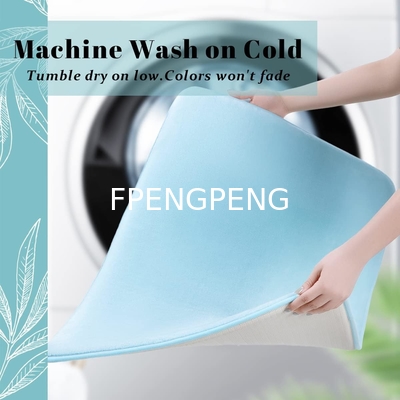 Bath mat anti skid gray memory foam bathroom bedroom mat quick drying customizable mat for bathroom