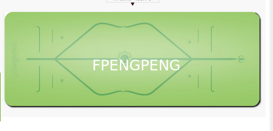 China Supplier New Product Printed non-slip Natural Rubber Yoga Mat Private Label