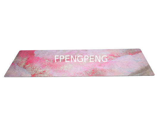 Waterproof,anti-slip new style Nr rubber granulate yoga mat 02 natural rubber yoga mat with suede