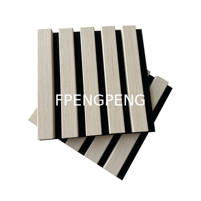 wall acoustic panels Waterproof Wood Plastic Composite WPC Sound Absorbing Panels OEM