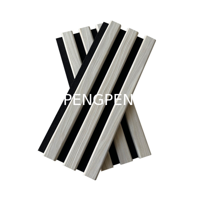 MDF Wooden Acoustic Slats Interior Wall Panel 2400*600*22mm acoustic sound panels for walls