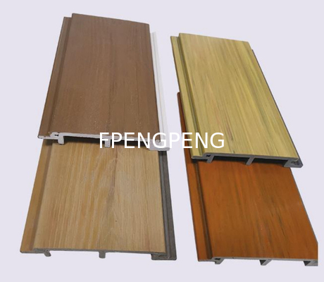 board wpc ASA co extruded 100 flat plate for wall decorative wall panels various color slat wood