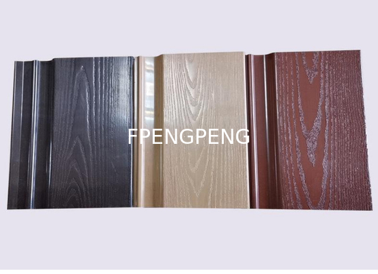 board wpc ASA co extruded 100 flat plate for wall decorative wall panels various color slat wood