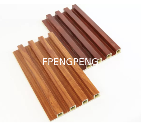 Luxury Hollow Wood Plastic Wall Cladding For Home Decoration lightweight design wpc wall panel