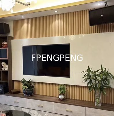 Interior Waterproof Wood Grain Laminated PVC WPC Wall Panels Designs Decor moisture-proof wall board various color